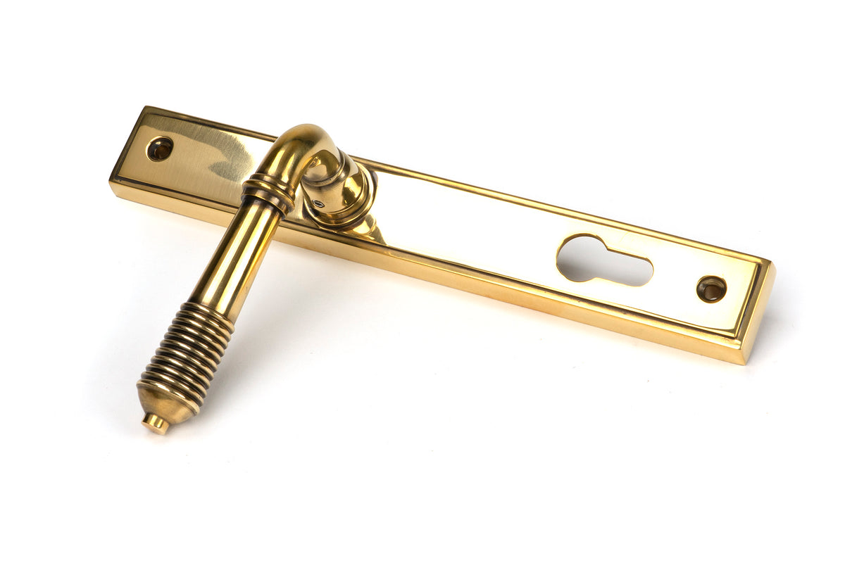 REEDED SLIMLINE ESPAGNOLETTE LOCK 123x244x70 AGBR - 33039 by MARCHES (ANVIL) ARCHITECTURAL HARDWARE