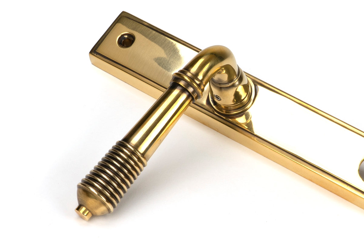 REEDED SLIMLINE ESPAGNOLETTE LOCK 123x244x70 AGBR - 33039 by MARCHES (ANVIL) ARCHITECTURAL HARDWARE