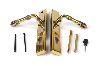 REEDED SLIMLINE ESPAGNOLETTE LOCK 123x244x70 AGBR - 33039 by MARCHES (ANVIL) ARCHITECTURAL HARDWARE