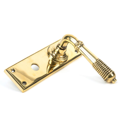 REEDED LEVER HANDLE BATH 123x152x70 AGBR - 33084 by MARCHES (ANVIL) ARCHITECTURAL HARDWARE