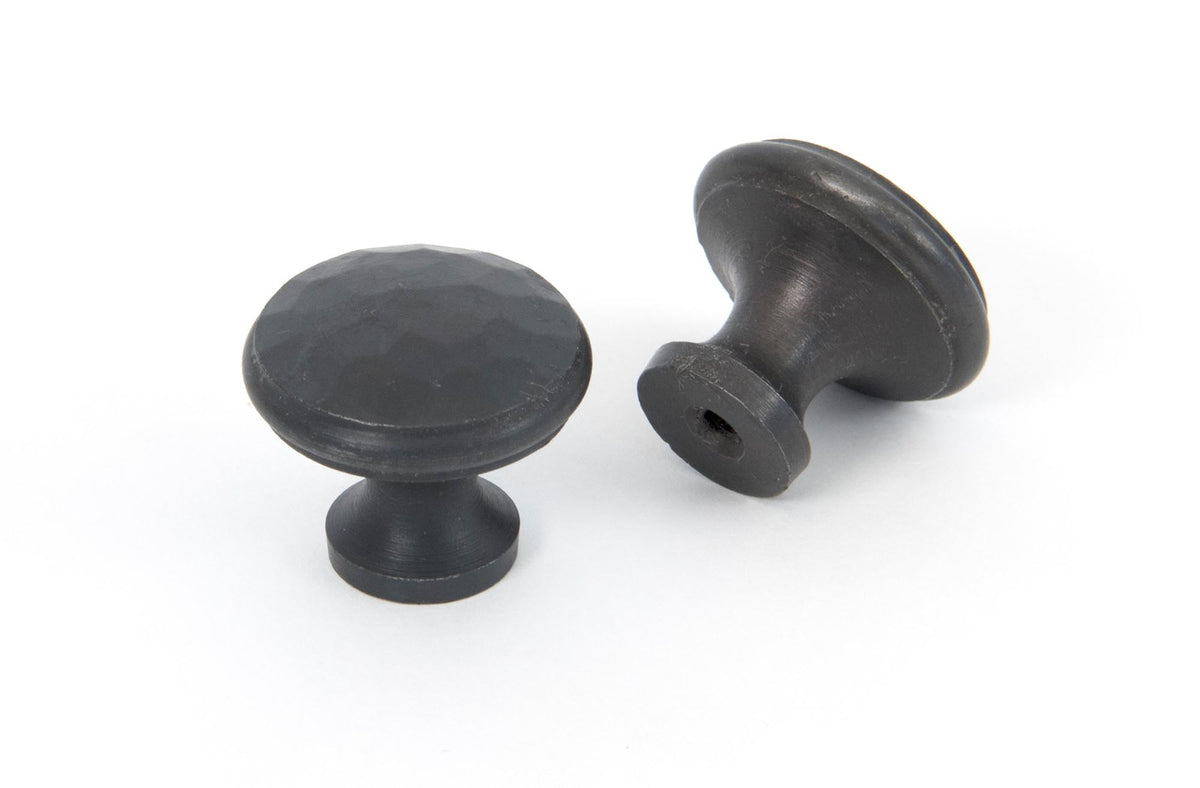 HAMMERED CABINET KNOB 30x25x15 BWX - 33197 by MARCHES (ANVIL) ARCHITECTURAL HARDWARE