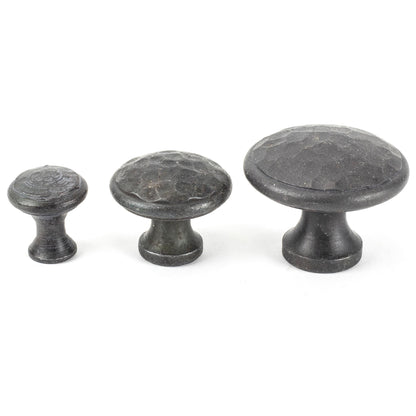 HAMMERED CABINET KNOB 40x31x20 BWX - 33198 by MARCHES (ANVIL) ARCHITECTURAL HARDWARE