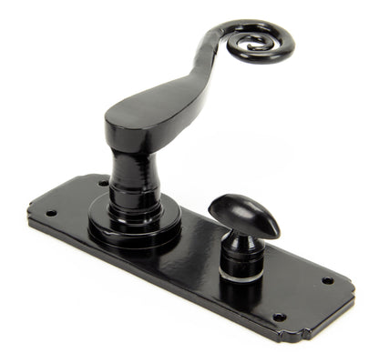 MONKEYTAIL LEVER HANDLE BATH 126x152x57 BLK - 33266 by MARCHES (ANVIL) ARCHITECTURAL HARDWARE