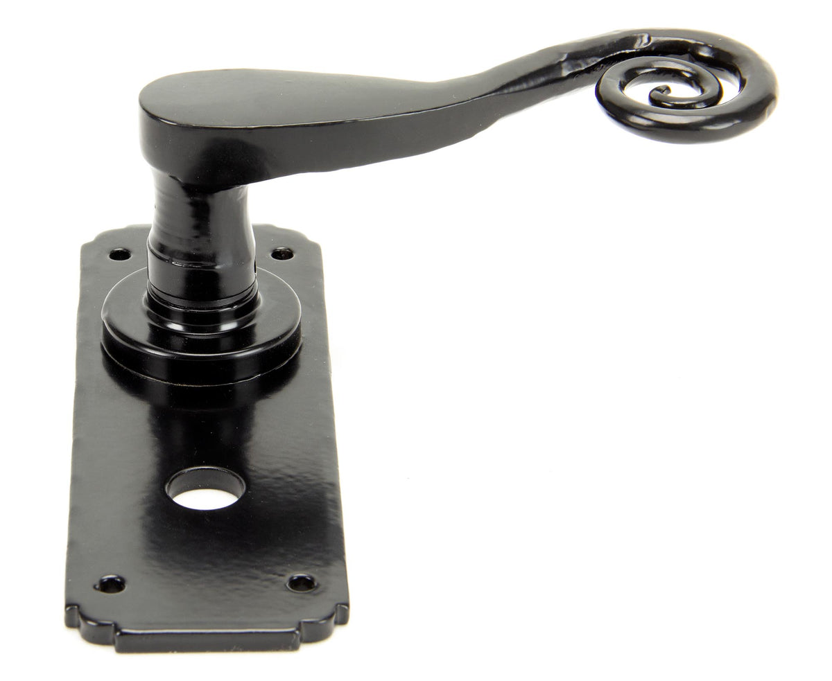 MONKEYTAIL LEVER HANDLE BATH 126x152x57 BLK - 33266 by MARCHES (ANVIL) ARCHITECTURAL HARDWARE