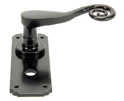 MONKEYTAIL LEVER HANDLE BATH 126x152x57 BLK - 33266 by MARCHES (ANVIL) ARCHITECTURAL HARDWARE