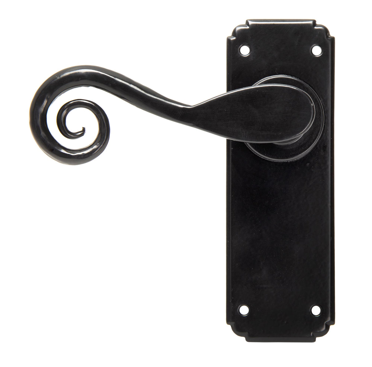 MONKEYTAIL LEVER HANDLE LATCH 126x152x57 BLK - 33278 by MARCHES (ANVIL) ARCHITECTURAL HARDWARE
