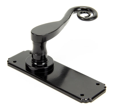 MONKEYTAIL LEVER HANDLE LATCH 126x152x57 BLK - 33278 by MARCHES (ANVIL) ARCHITECTURAL HARDWARE