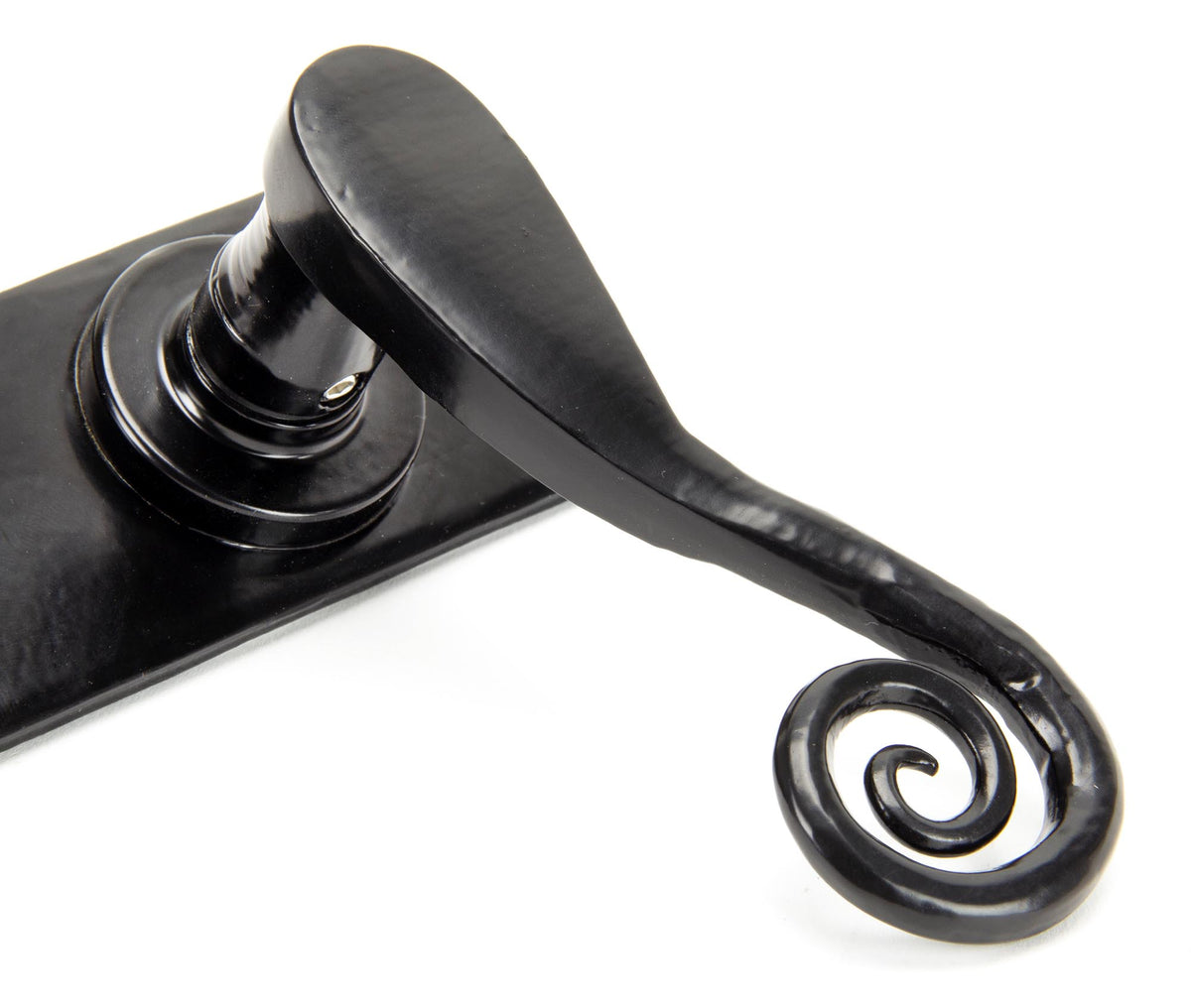 MONKEYTAIL LEVER HANDLE LATCH 126x152x57 BLK - 33278 by MARCHES (ANVIL) ARCHITECTURAL HARDWARE