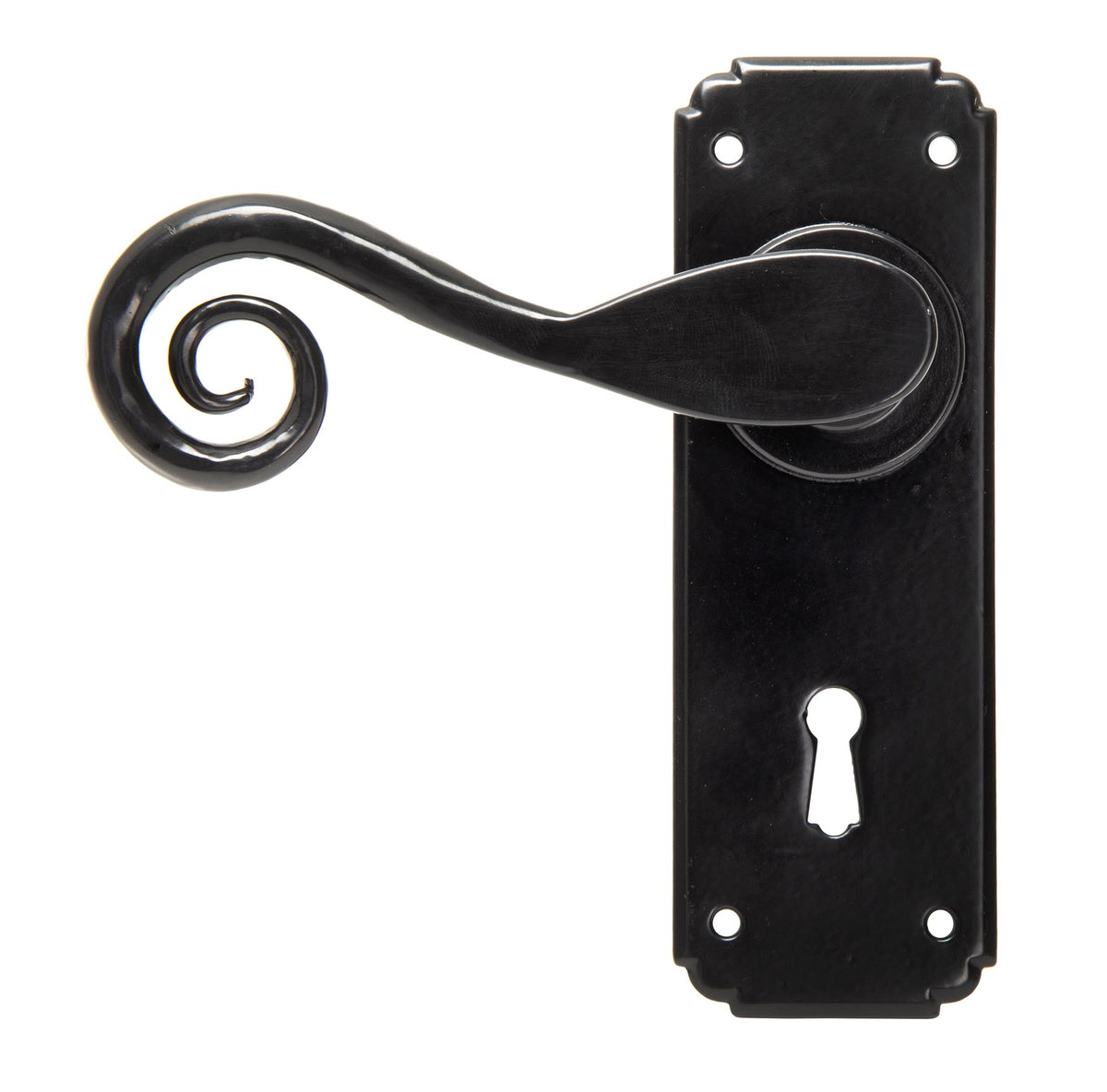 MONKEYTAIL LEVER HANDLE LOCK 126x152x57 BLK - 33279 by MARCHES (ANVIL) ARCHITECTURAL HARDWARE