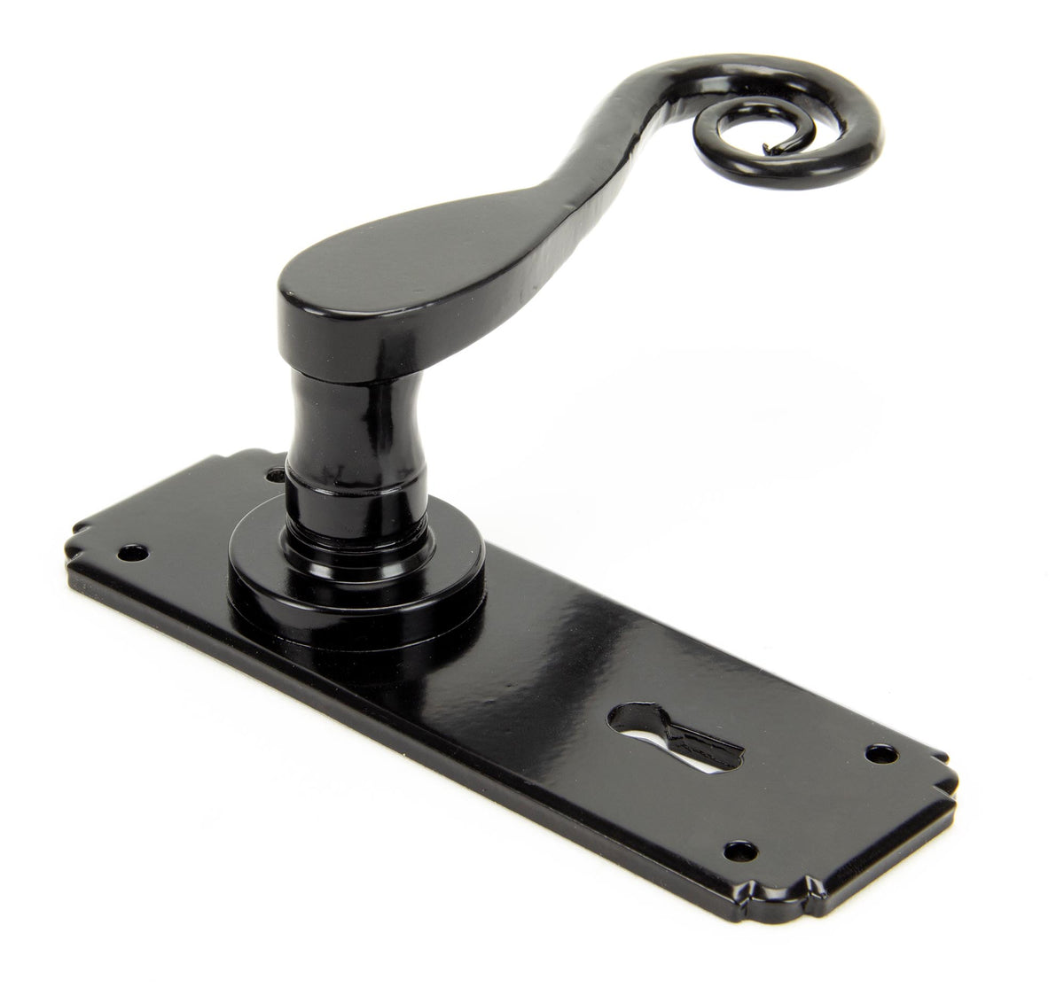 MONKEYTAIL LEVER HANDLE LOCK 126x152x57 BLK - 33279 by MARCHES (ANVIL) ARCHITECTURAL HARDWARE
