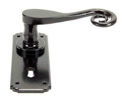 MONKEYTAIL LEVER HANDLE LOCK 126x152x57 BLK - 33279 by MARCHES (ANVIL) ARCHITECTURAL HARDWARE