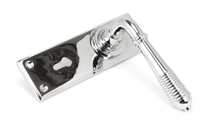 REEDED LEVER HANDLE LOCK 123x152x70 PCP - 33306 by MARCHES (ANVIL) ARCHITECTURAL HARDWARE