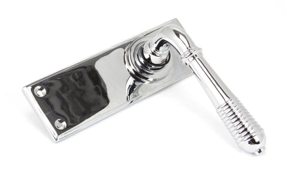 REEDED LEVER HANDLE LATCH 123x152x70 PCP - 33307 by MARCHES (ANVIL) ARCHITECTURAL HARDWARE