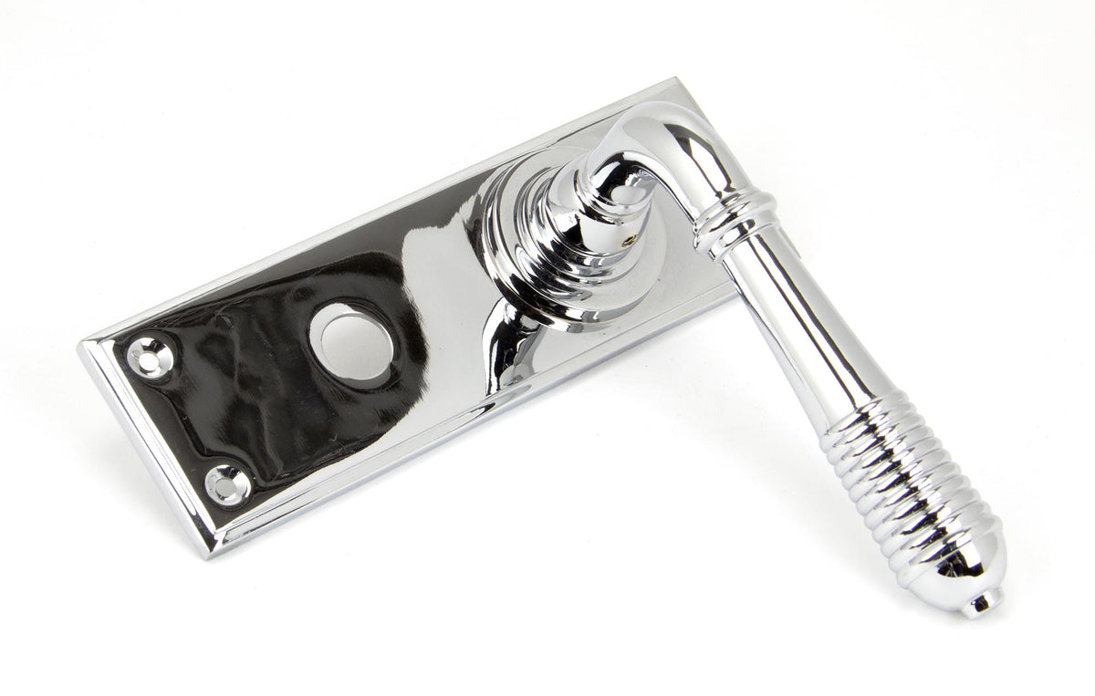 REEDED LEVER HANDLE BATH 123x152x70 PCP - 33308 by MARCHES (ANVIL) ARCHITECTURAL HARDWARE