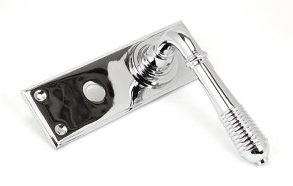 REEDED LEVER HANDLE BATH 123x152x70 PCP - 33308 by MARCHES (ANVIL) ARCHITECTURAL HARDWARE