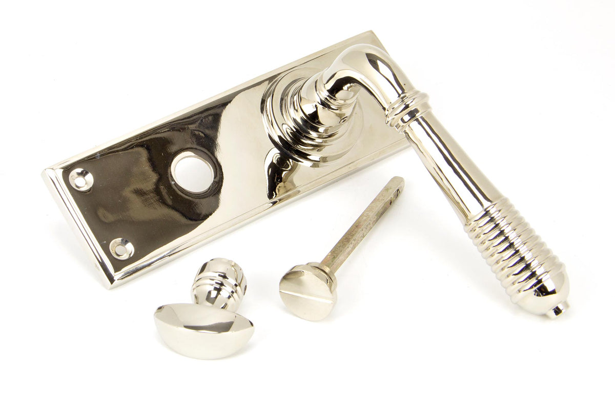 REEDED LEVER HANDLE BATH 123x152x70 PNP - 33326 by MARCHES (ANVIL) ARCHITECTURAL HARDWARE
