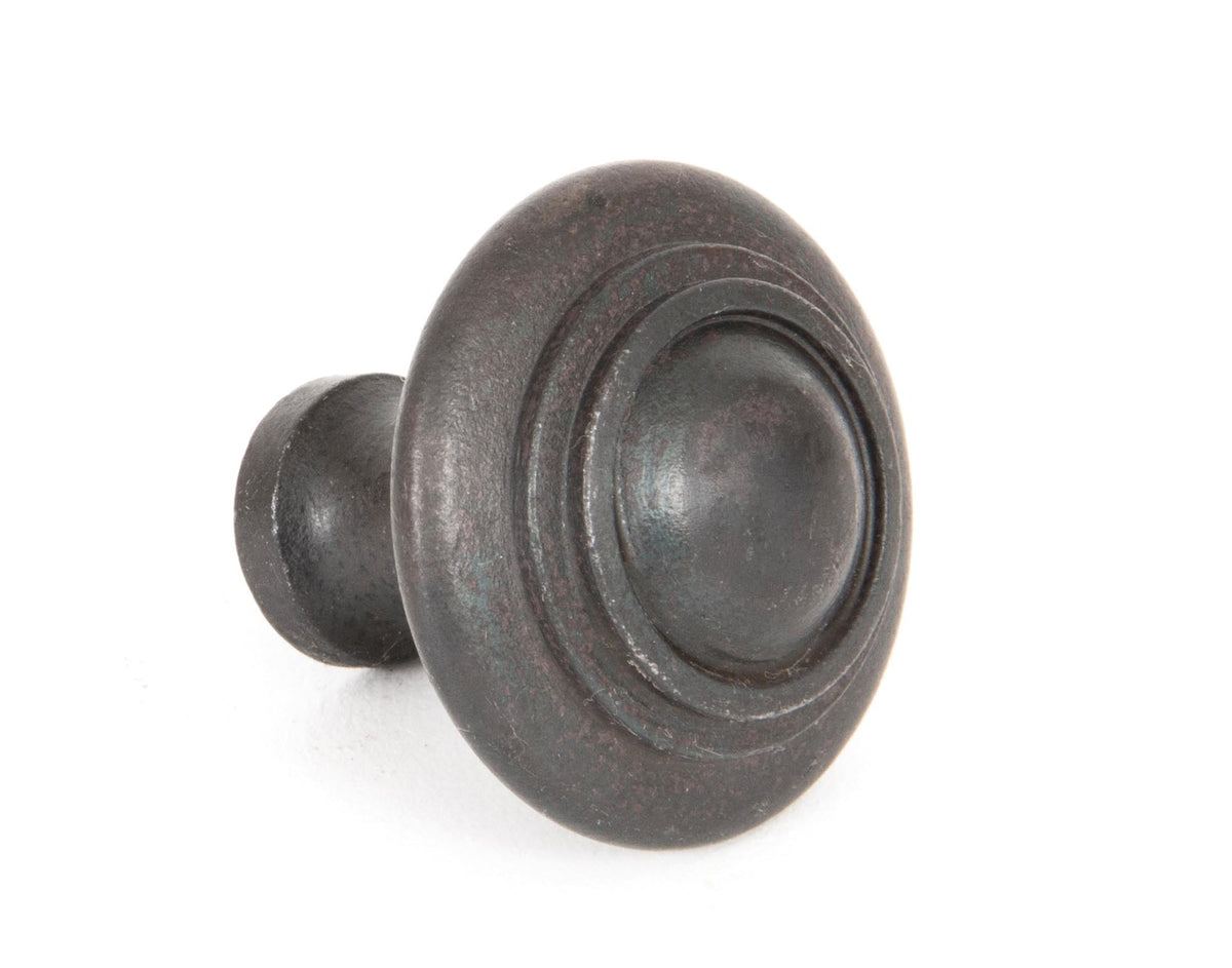 RINGED CABINET KNOB 35x34x15 BWX - 33380 by MARCHES (ANVIL) ARCHITECTURAL HARDWARE