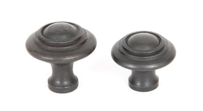 RINGED CABINET KNOB 35x34x15 BWX - 33380 by MARCHES (ANVIL) ARCHITECTURAL HARDWARE