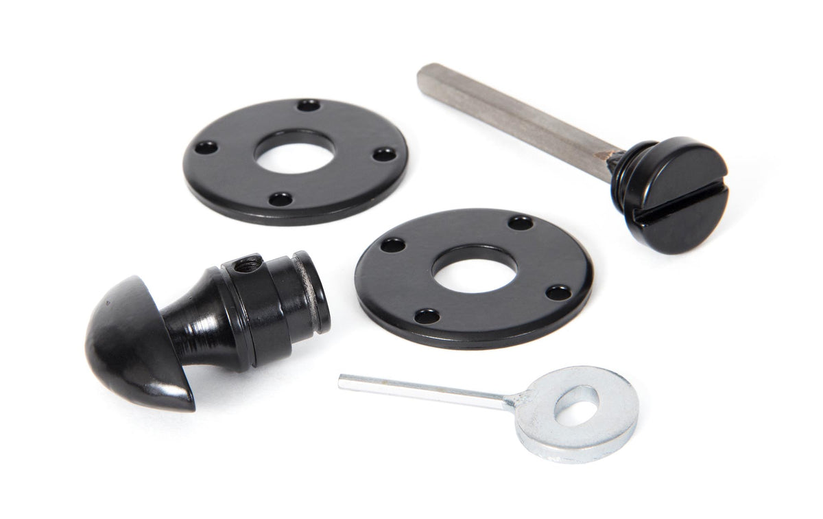 THUMBTURN SET ROUND 41x35 BLK - 33382 by MARCHES (ANVIL) ARCHITECTURAL HARDWARE