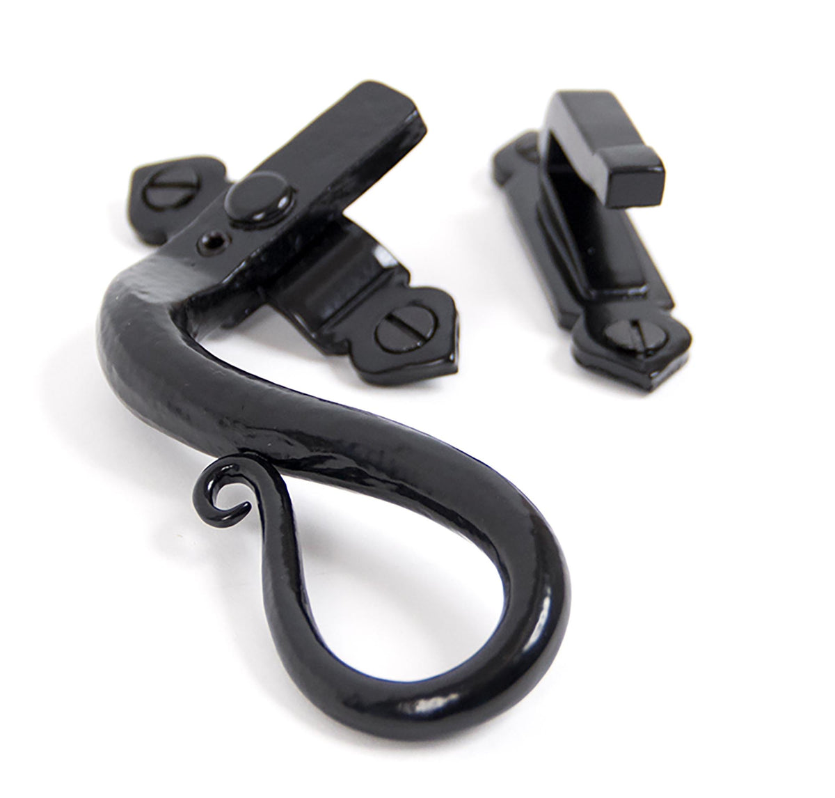 SHEPHERD'S CROOK LOCK LH 133x17x25 BLK - 33468 by MARCHES (ANVIL) ARCHITECTURAL HARDWARE
