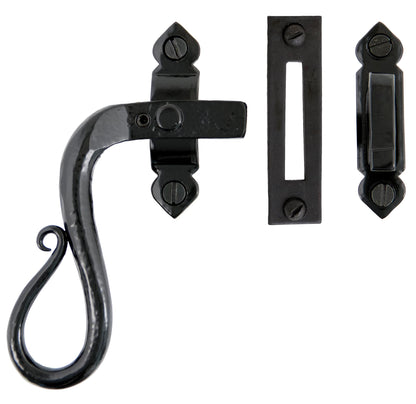 SHEPHERD'S CROOK LOCK LH 133x17x25 BLK - 33468 by MARCHES (ANVIL) ARCHITECTURAL HARDWARE