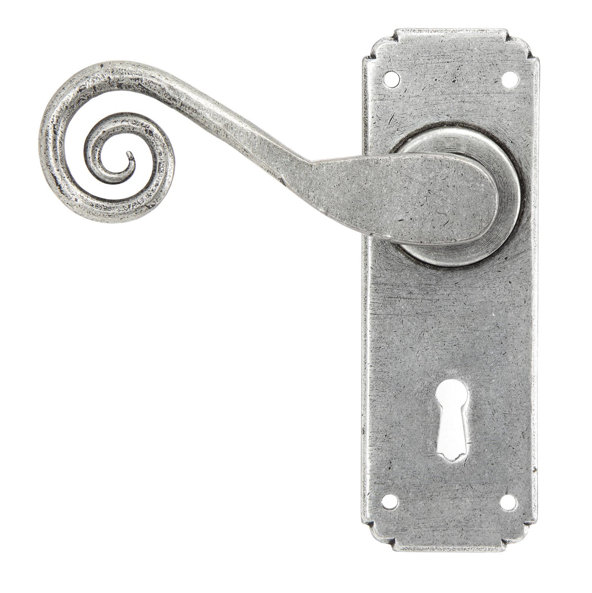 MONKEYTAIL LEVER HANDLE LOCK 126x152x57 PEW - 33615 by MARCHES (ANVIL) ARCHITECTURAL HARDWARE