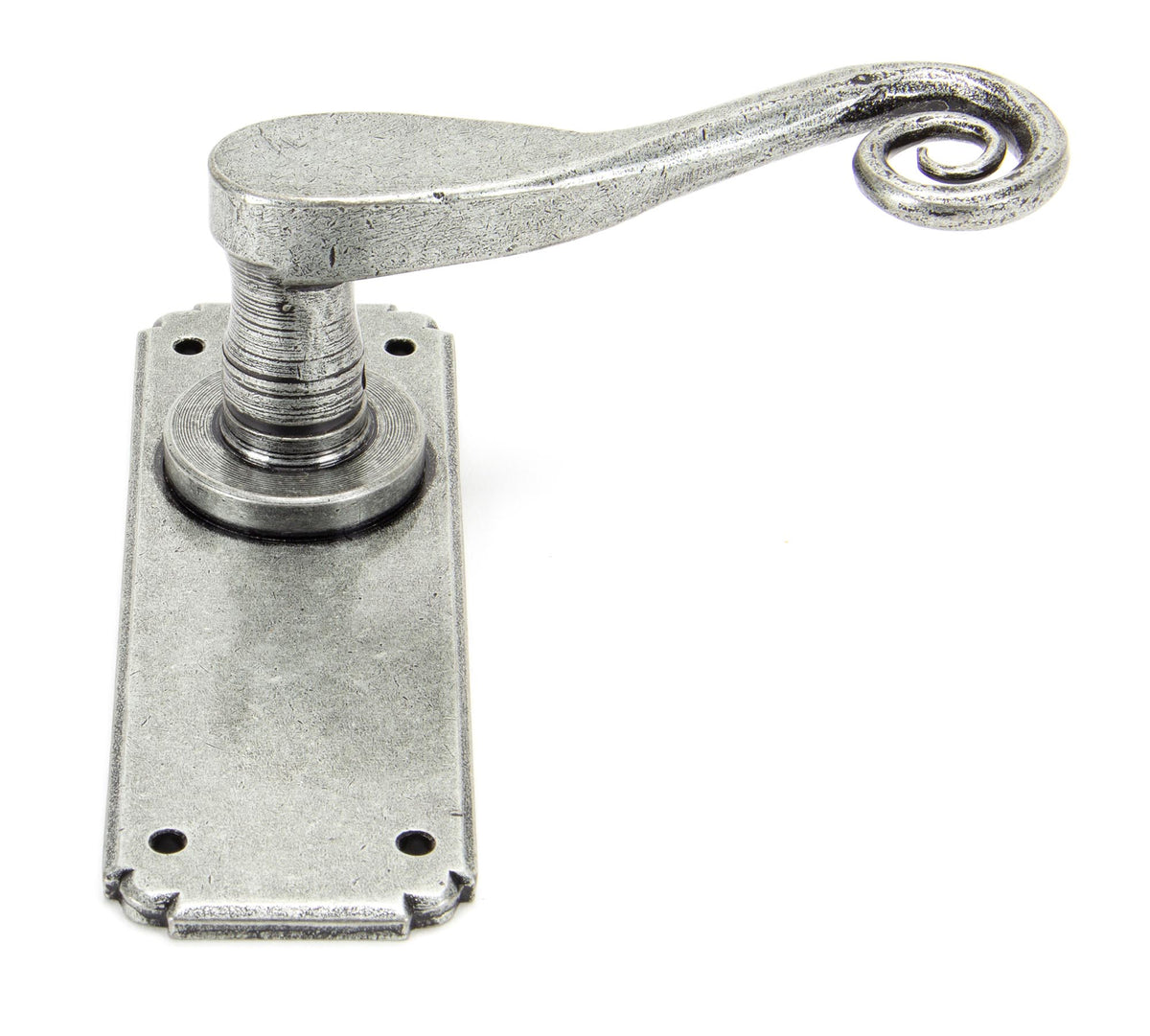 MONKEYTAIL LEVER HANDLE LATCH 126x152x57 PEW - 33616 by MARCHES (ANVIL) ARCHITECTURAL HARDWARE