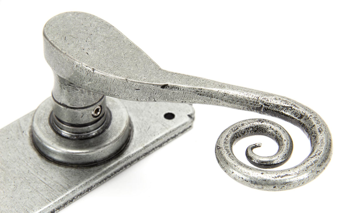 MONKEYTAIL LEVER HANDLE LATCH 126x152x57 PEW - 33616 by MARCHES (ANVIL) ARCHITECTURAL HARDWARE
