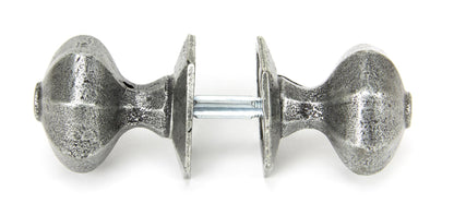 OCTAGONAL MORTICE RIM KNOB 54x66x57 PEW - 33643 by MARCHES (ANVIL) ARCHITECTURAL HARDWARE