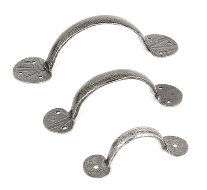 BEAN D HANDLE 078HC 101x28x29 PEW - 33645 by MARCHES (ANVIL) ARCHITECTURAL HARDWARE