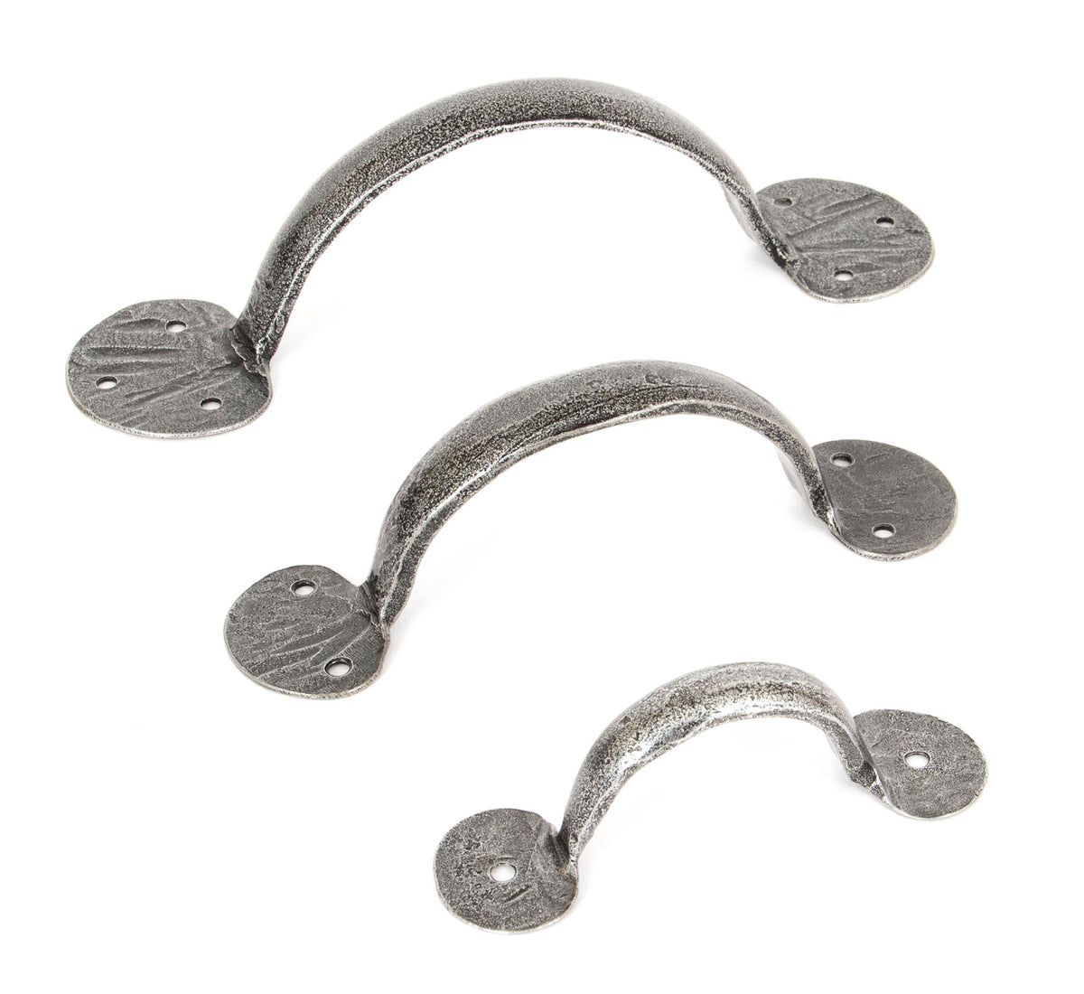BEAN D HANDLE 118HC 152x42x40 PEW - 33646 by MARCHES (ANVIL) ARCHITECTURAL HARDWARE
