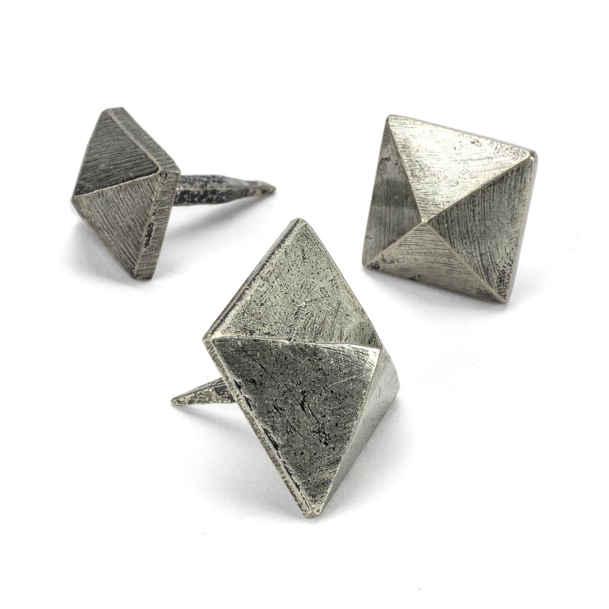 PYRAMID DOOR STUD 25x25x30 PEW - 33696 by MARCHES (ANVIL) ARCHITECTURAL HARDWARE