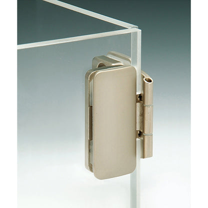 GLS DOOR HINGE+EXP AXEL 180deg INSET