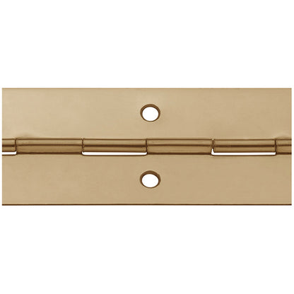 PIANO HINGE STR ROLL 40x3500 ST/BRS