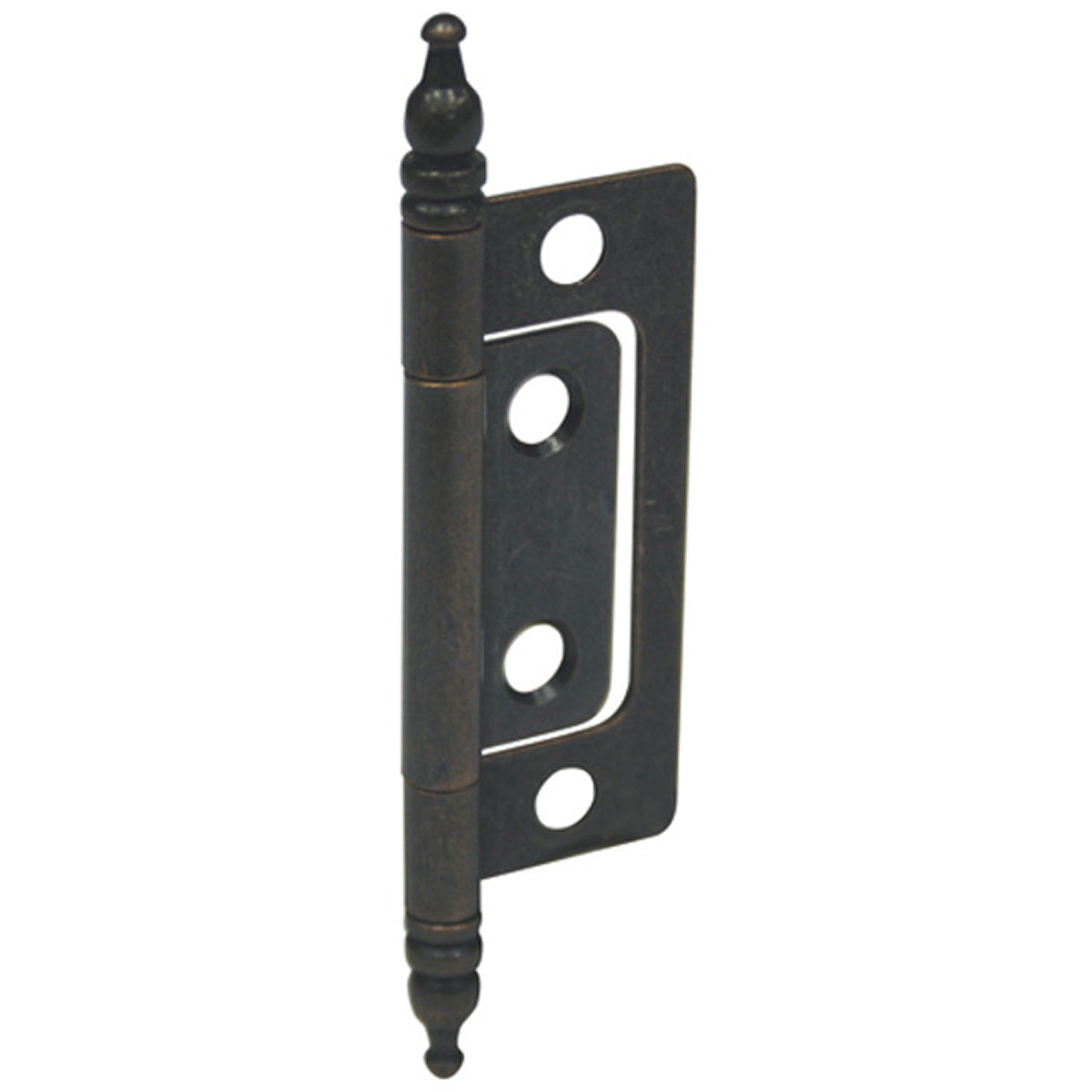 FINIAL FLUSH HINGE 50x18x1.2 FBZ by HAFELE UK LTD