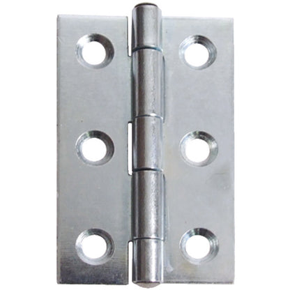 BUTT HINGE 50x31x1 ST/GLV