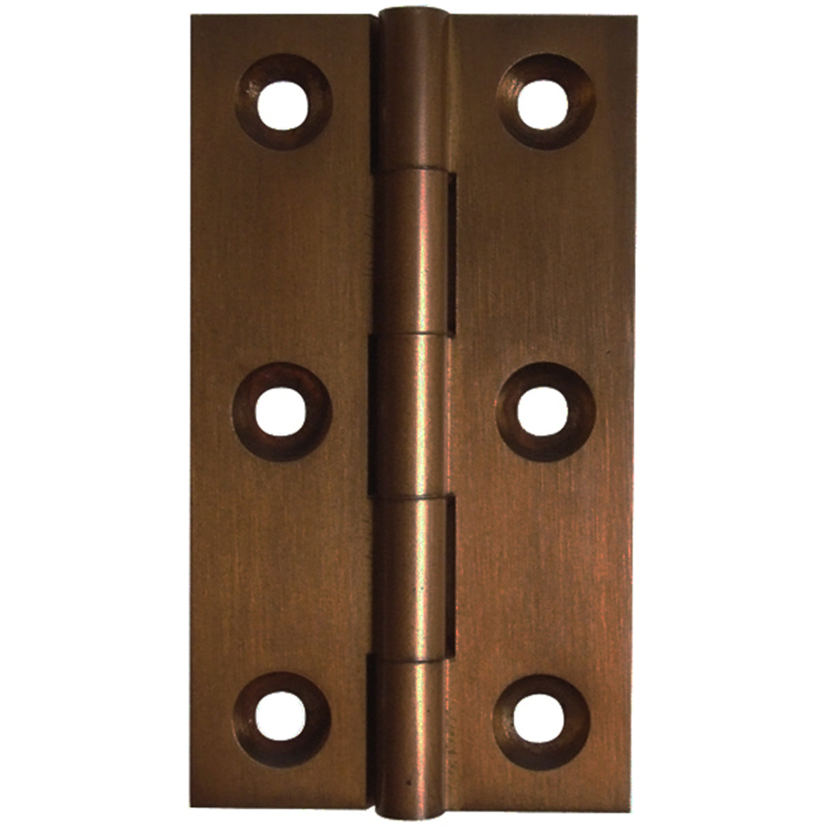 HINGE 204 BROAD 64x35x2 BRS/CBZ by HAFELE UK LTD