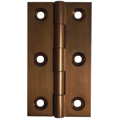 HINGE 204 BROAD 64x35x2 BRS/CBZ