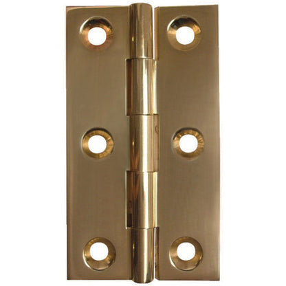 HINGE 204 BROAD 75x42x2 BRS/ABR