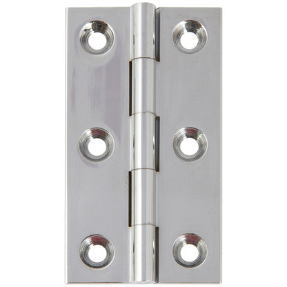 HINGE 204 BROAD 64x35x2 BRS/PCP