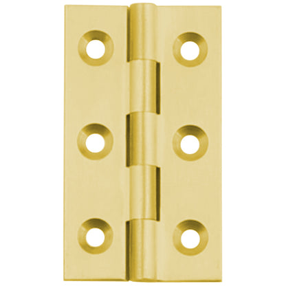 BUTT HINGE BROAD 51x29x1 BRS/SCP