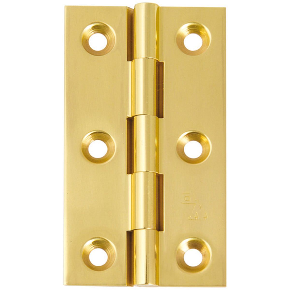 HINGE 204 BROAD 64x35x2 BRS/PBR