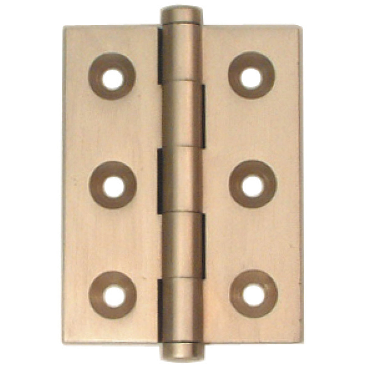 BUTTON FINIAL BUTT HINGE 50x38 SNP