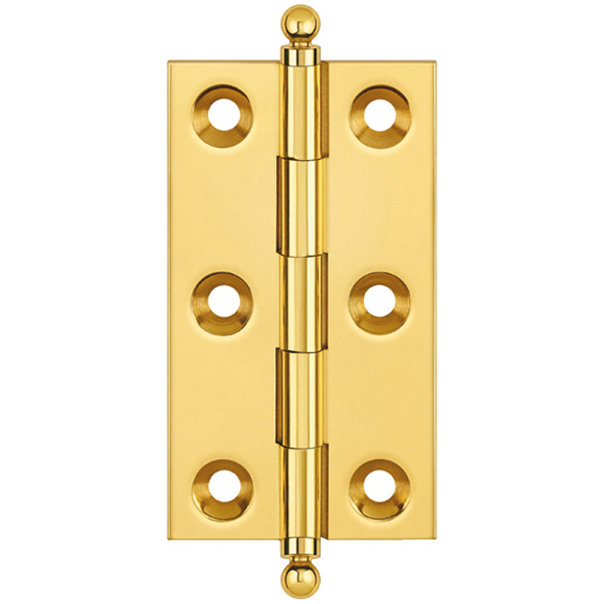 BUTT HINGE FINIAL BAL 63x35 BRS/PBR