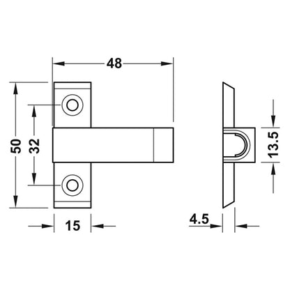 MAXI CRUCIFORM ADAPTER PL/BEI