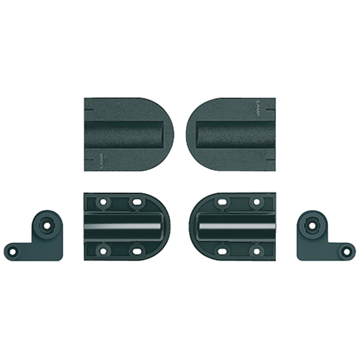 CHEST LID HINGE 105deg MED BLK