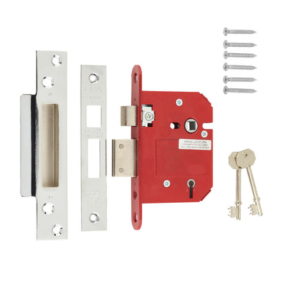 ERA Fortress 5 Lever Mortice Sashlock 76mm Chrome Plated | DF362-61