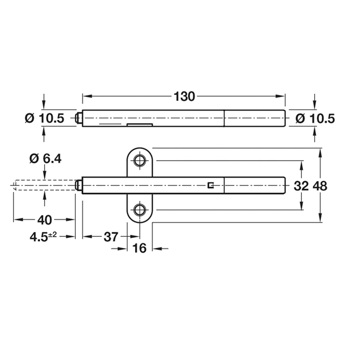 DOOR CATCH SCREW T3 26-48N D11x130