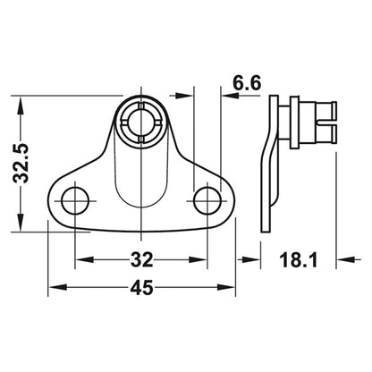 MAXI3675 MOUNTING BRACKET FOR28
