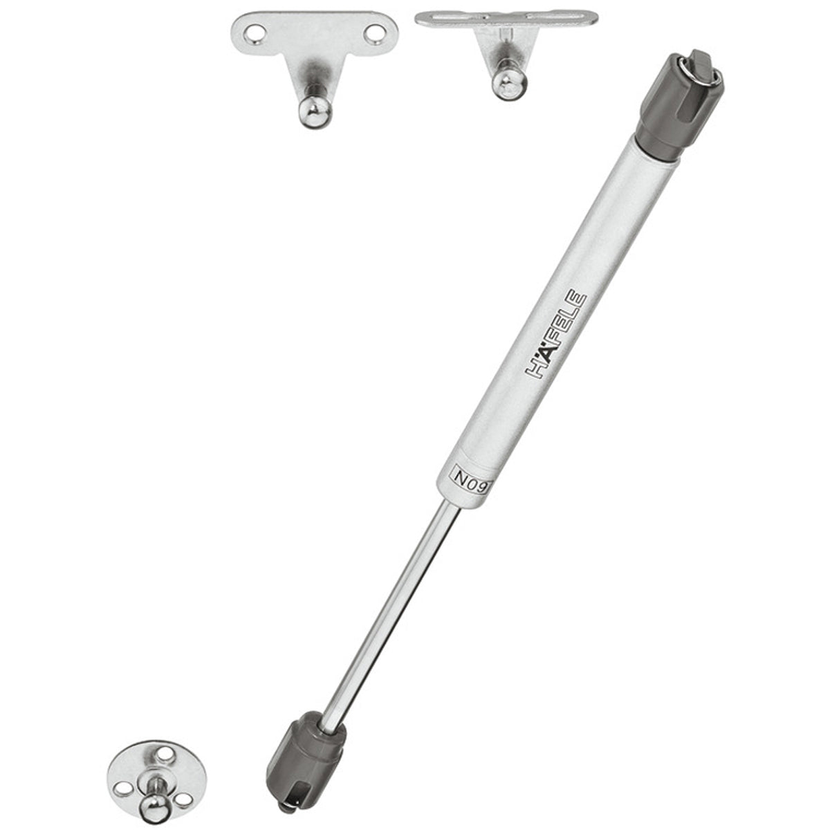 GAS-FILLED PISTON ROD 080N SLV by HAFELE UK LTD
